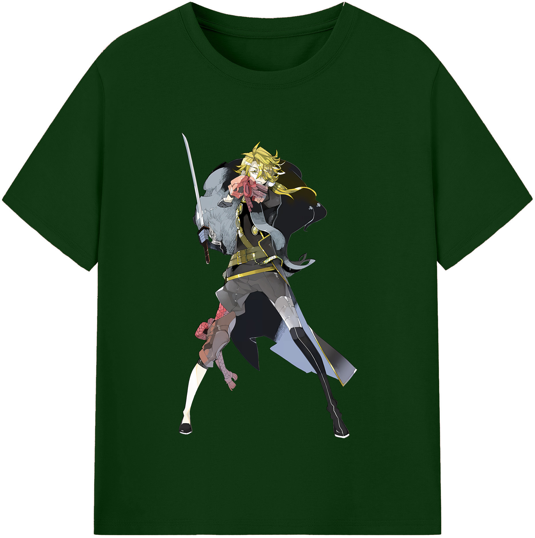 （画像用） 刀剣乱舞 Touken Ranbu 綿100％半袖Tシャツ（フロントプリント）